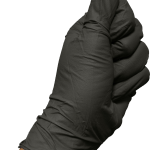 Glove on hand PNG image
