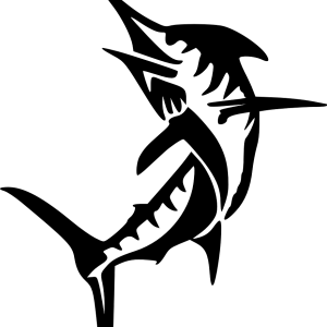 Swordfish PNG black