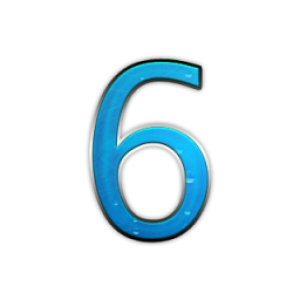 Number 6 PNG