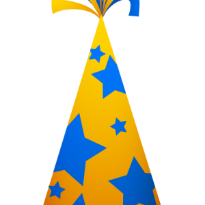 Party birthday hat PNG