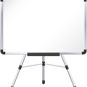 white blackboard PNG