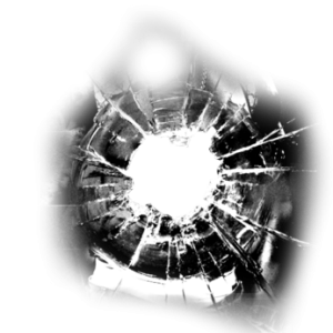 bullet shot hole PNG image