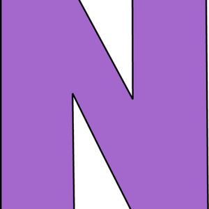 Letter N PNG