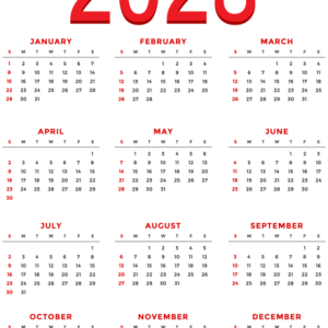 Calendar 2023 PNG