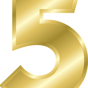 Number 5 PNG