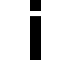 letter I PNG