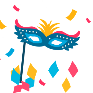 Carnival mask PNG