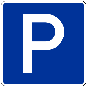 Parking symbol PNG