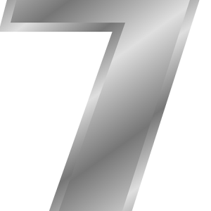 number 7 PNG