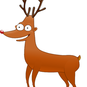 Santa Claus's reindeer PNG