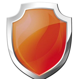 orange shield PNG image, free picture download