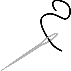 Sewing needle PNG