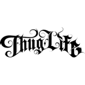 Thug life title PNG