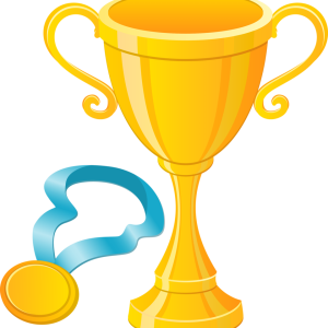 Gold medal PNG