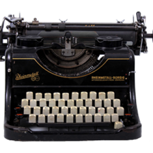 Typewriter PNG