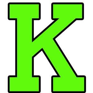 Letter K PNG