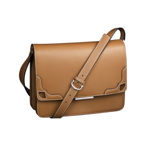 Leather women bag PNG image