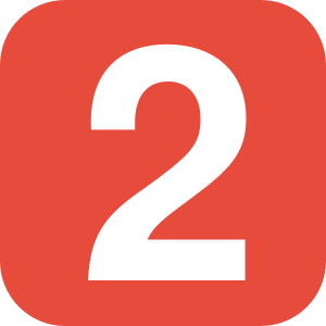 Number 2 PNG