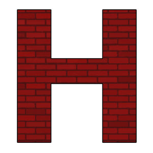 Letter H PNG