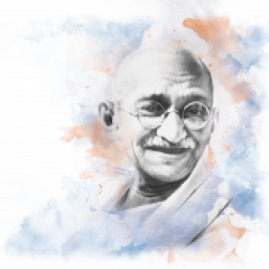 Mahatma Gandhi PNG