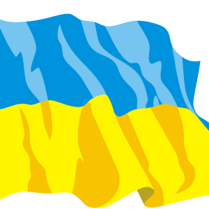 Ukraine flag PNG