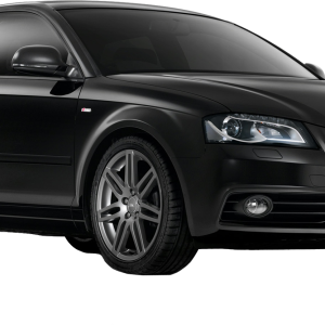 Black AUDI PNG car image