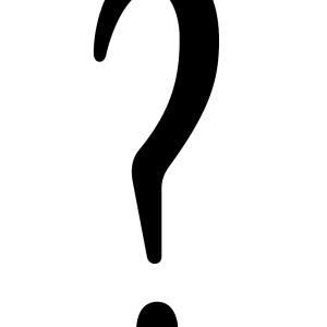 Question mark PNG