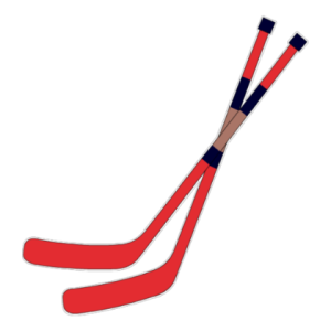 Hockey stick PNG