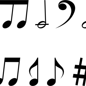Music notes PNG