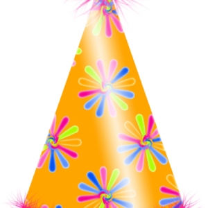 Party birthday hat PNG