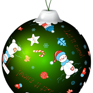 Christmas balls baubles