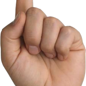 Finger PNG image