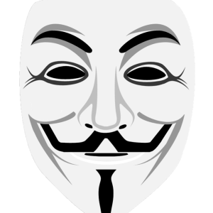 Guy Fawkes mask PNG