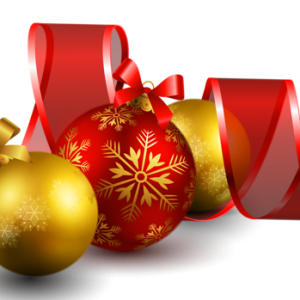 Christmas balls baubles