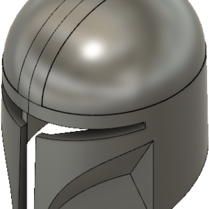 The Mandalorian metal helmet PNG