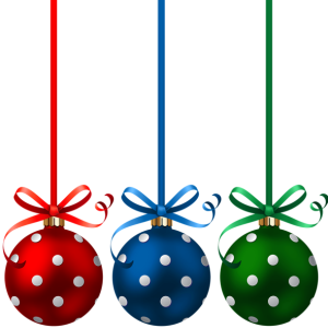 Christmas balls baubles