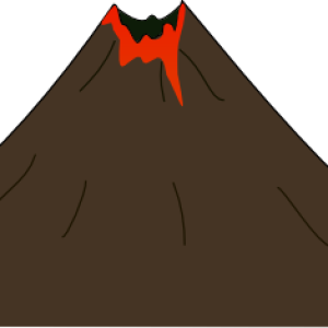 Volcano PNG