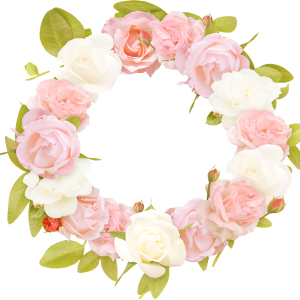 Floral frame PNG