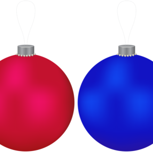 Christmas balls baubles