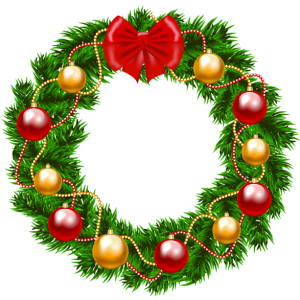 Christmas wreath PNG