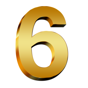 Number 6 PNG