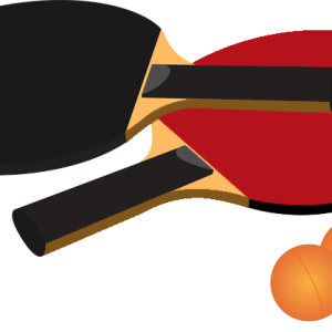 Ping Pong racket PNG image