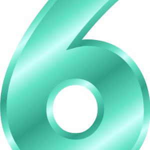Number 6 PNG