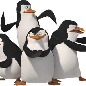 Madagascar penguins PNG