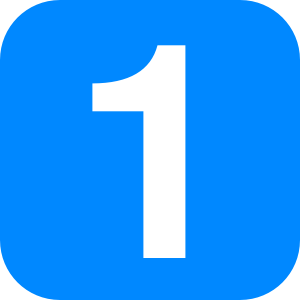 Number 1 PNG