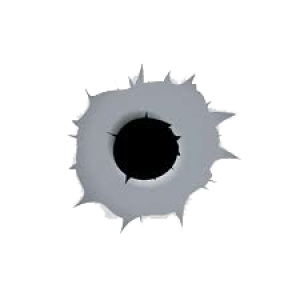 bullet shot hole PNG image