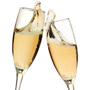 Champagne glasses PNG