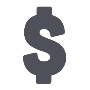 Dollar sign PNG
