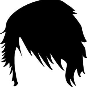 Men hair PNG image