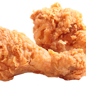 Fried KFC chicken PNG